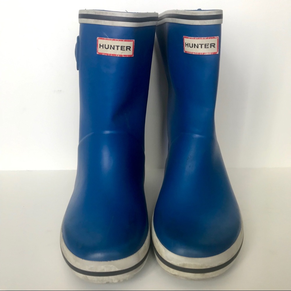 FINAL PRICE - Matte Blue Hunter rain boots